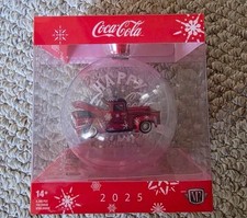 2025 M2 Machines Christmas Ornament  - Coca-Cola 1956 Ford F-100 Truck