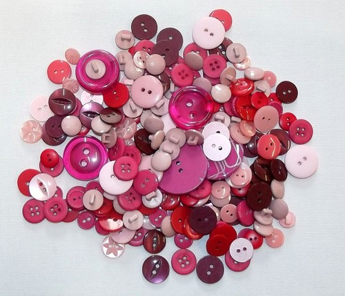 Buttons mixes bags assorted - buttons,