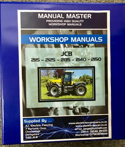 Jcb fastrac workshop - jcb,