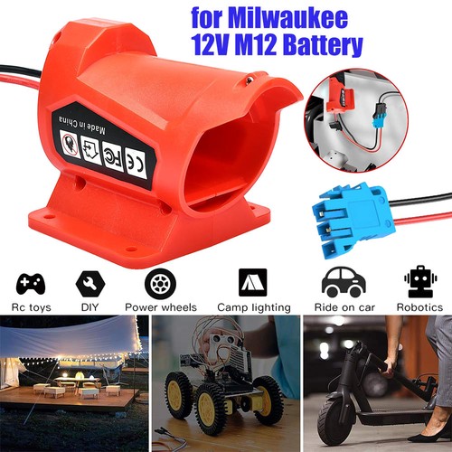 Battery adapter for milwaukee - for,