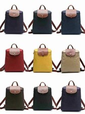 NEW Longchamp Le Pliage 1699 Nylon Zipper Backpack Rucksack Bag Size M