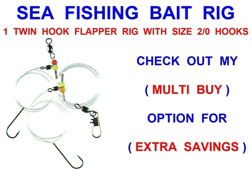 Twin hook flapper rig - flapper, size