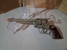 Vintage Halco 44 U.S. Marshals Cap Gun With The Bullet Cylinder RARE