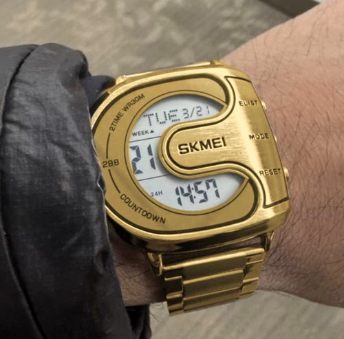 Digital led watch - led, retro