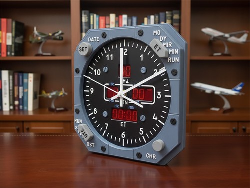Pilot instrument clock for - instrument,
