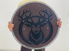 24" Handcrafted Viking Shield