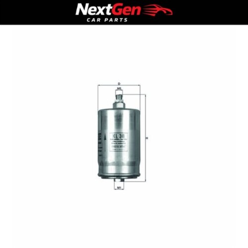 Fuel filter mahle - filter, kl38