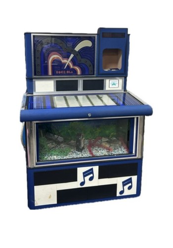 Vintage rock ola juke box - vintage,