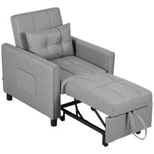 Homcom Single Chair Bed, Pull