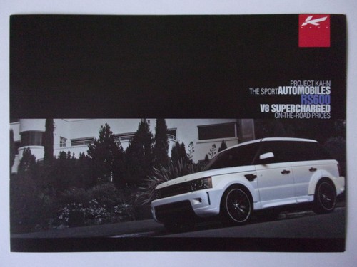 Range rover sport kahn rs600 - rover,