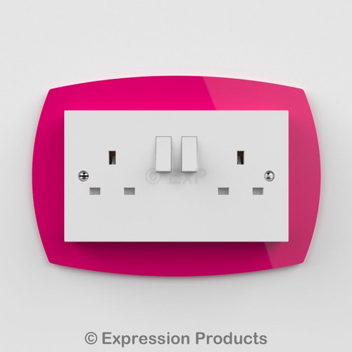 Single double light switch - /,