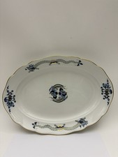 Large Oval Meissen Bowl Decor