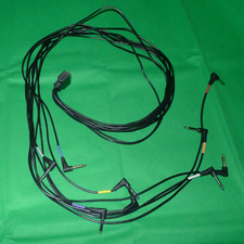 Wiring loom leads cables from