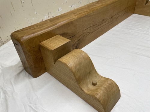 Solid rustic oak beam - solid,