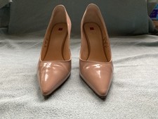 Hogl Softlack Leder 0800 Nude Patent Leather Uk Size 6 New With Box
