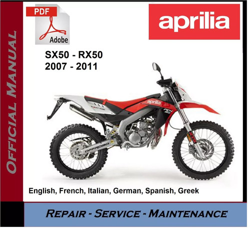 Aprilia rx50 sx50 2007 - rx50, /