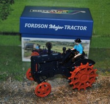 BRITAINS 1/32 NEW E27N FORDSON MAJOR TRACTOR ON STEEL WHEELS , MIB