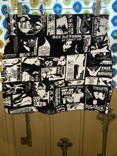 Lip Service Vintage Ultra Rare Goth Punk Mini Skirt XXX Sexy Size Medium