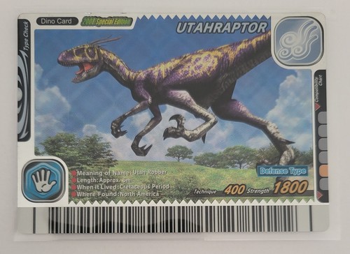 Dinosaur king utahraptor - dinosaur,