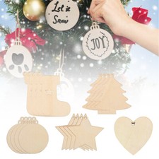 30/50x Wooden Christmas Tree