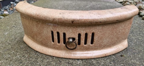 Vintage enamel fire ash - enamel,