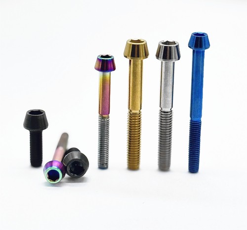 Titanium bolts taper - m6, cone