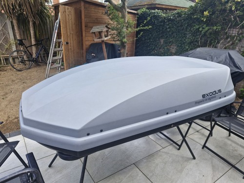 Halfords 470l exodus roofbox - exodus,