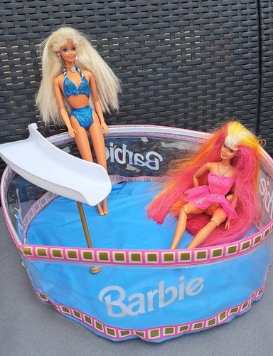 Vintage barbie swimming - vintage,