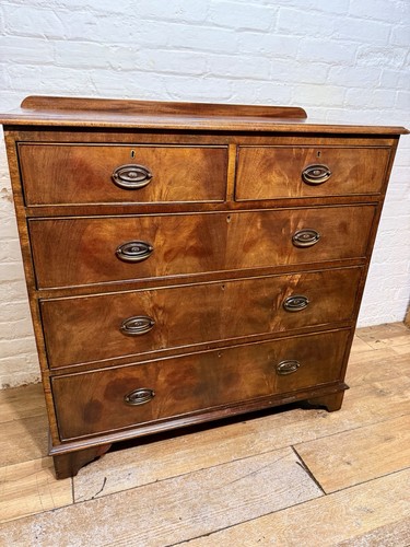 Antique mahogany chest - mahogany,