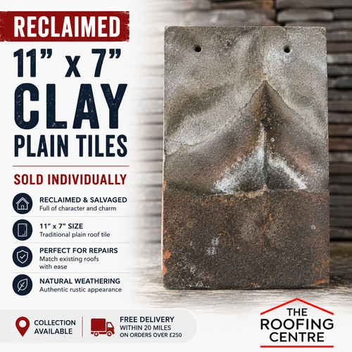 Reclaimed clay plain - clay, tile