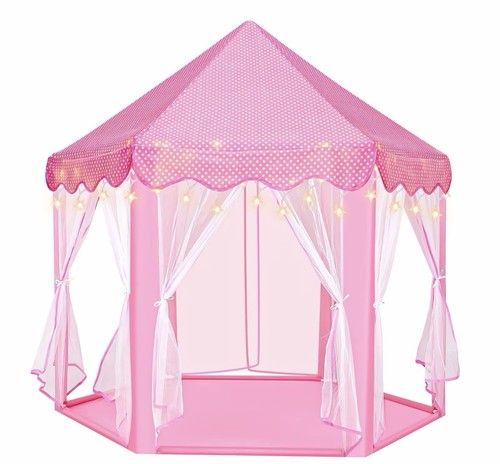 Pink princess castle play tent - pink,