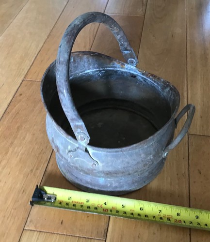 Vintage brass coal log - vintage,
