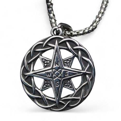 Men necklace stainless steel - stainless,