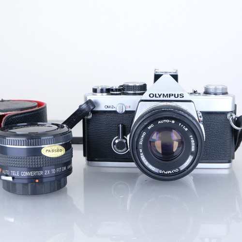 Olympus 35mm film slr - om-2n,