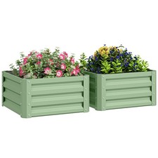 Outsunny Set of 2 Raised