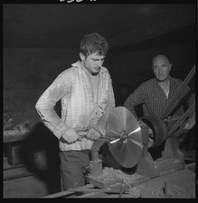 cymbal workshop of Zilciyan (Zildjiyan, Zildjian), Istanbul, Turkey. Foundry 42