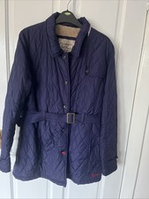 Jack Murphy Women's Blue Hooded Rain Coat Size 16