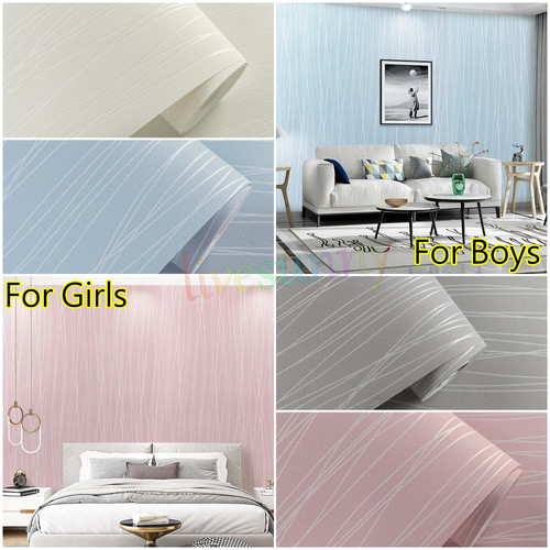 Blush striped wallpaper thick - wallpaper,