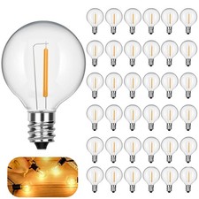 E12 G40 Globe Light Bulbs