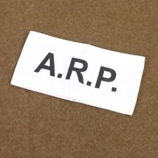 Replica ARP Air Raid Precautions Wardens White Armband BE988