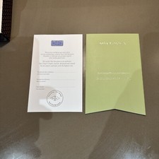 Van Cleef certificate NEW