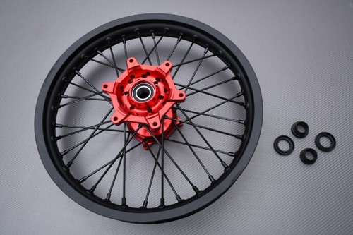 Red enduro rear - enduro, rim