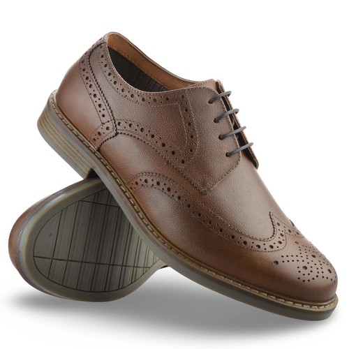 Mens brogues leather soft - leather,