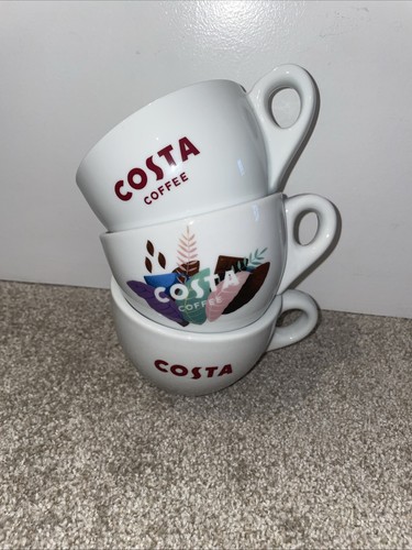 Costa coffee mugs - 3x, very