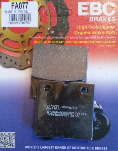 Pair pads ebc fa077 - ebc,