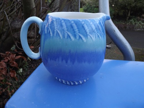 Vintage shelley pottery blue - shelley,