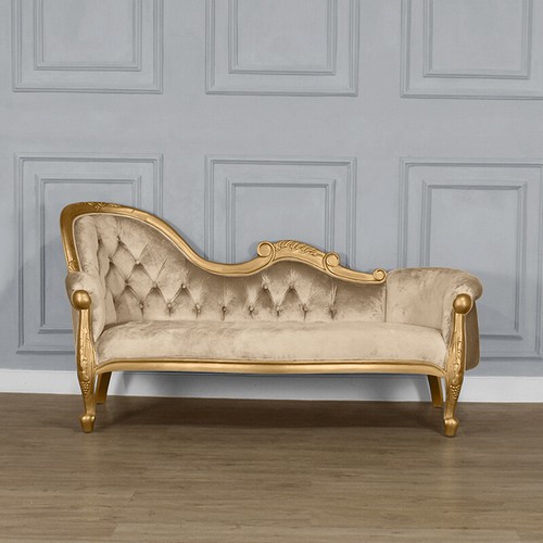 Chaise longue french louis - french,