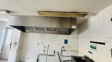 Canopy commercial kitchen hood stainless steel extractor 4meter/4000mm