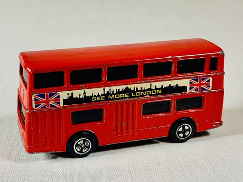 Vintage diecast london bus - vintage,