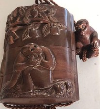 Japanese Antique Inro Netsuke